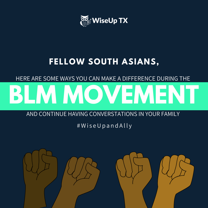 South Asian Allyship for the BLM Movement