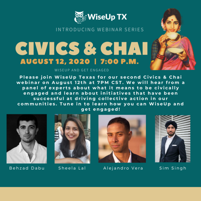 Civics & Chai: WiseUp and Get Engaged