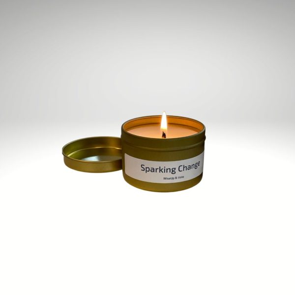 Sparking Change Candle